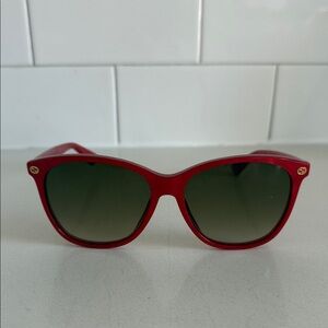Red Gucci Sunglasses